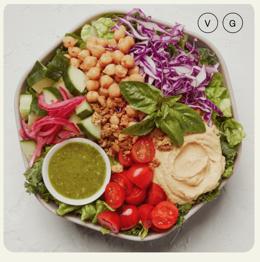 a plate of food