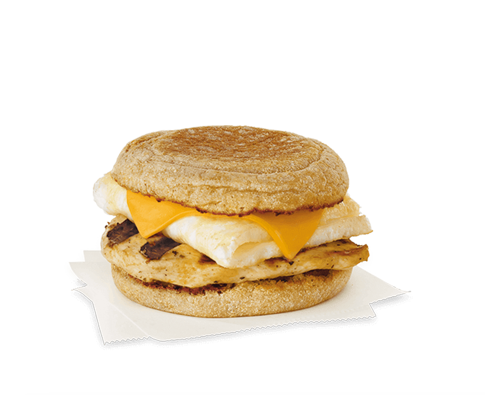 a cheeseburger on a paper
