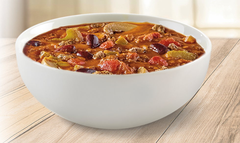 a bowl of food