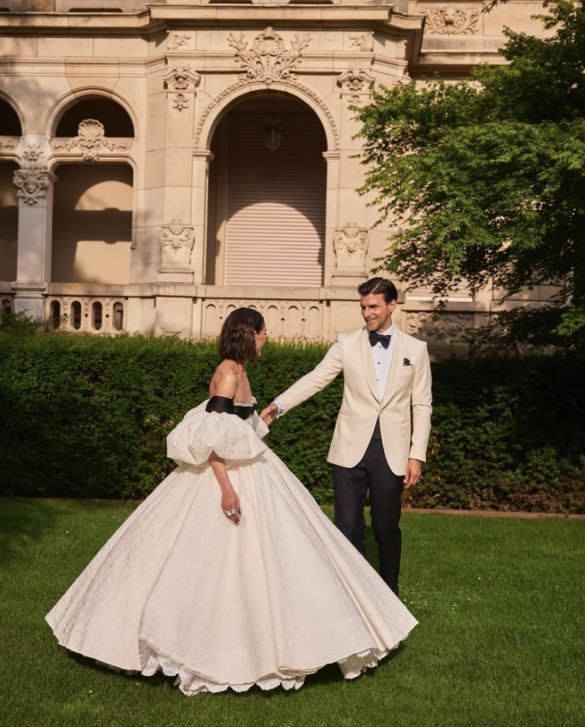 Olivia Palermo wore Giambattista Valli for her wedding celebrations