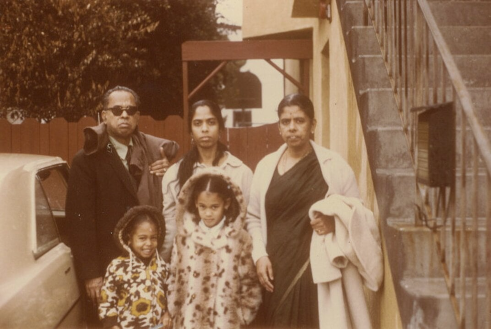 a group of people posing for a photo