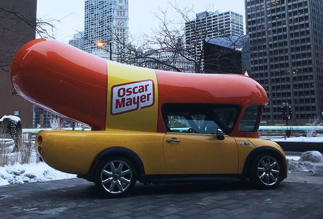 The Mini Oscar Mayer Wienermobile Just Flipped Over After Crashing on ...