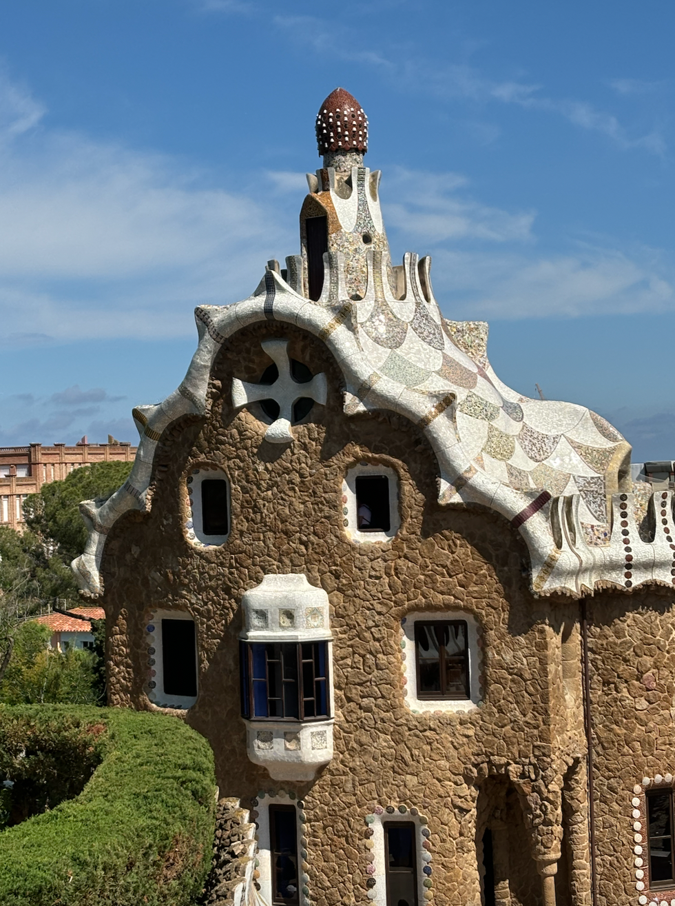 barcelona spain park guell