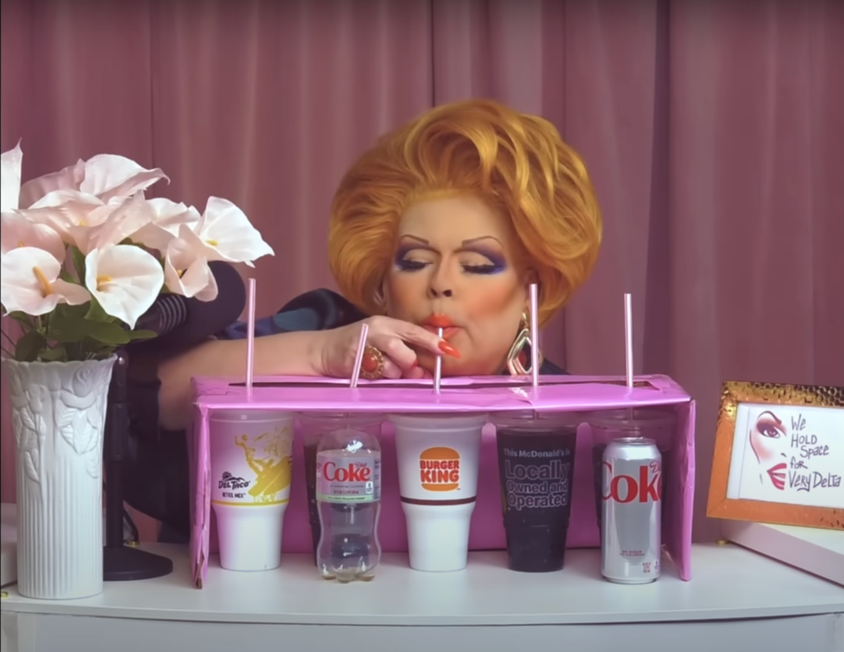 Drag queen Delta Work surprises the internet with viral Diet Coke taste test