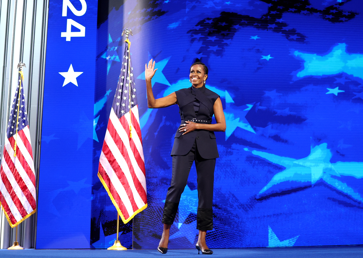 Michelle Obama’s LFG Fashion Moment at the DNC