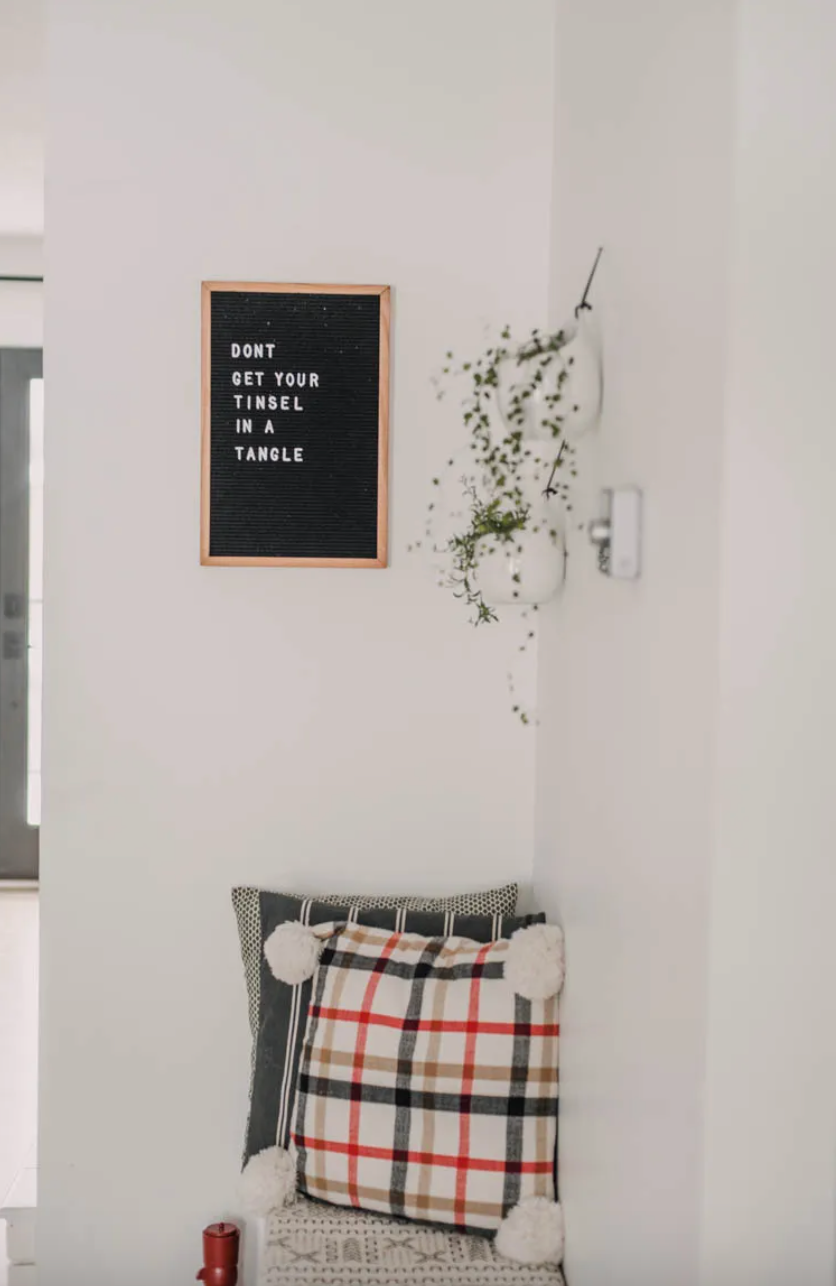 cozy christmas nook