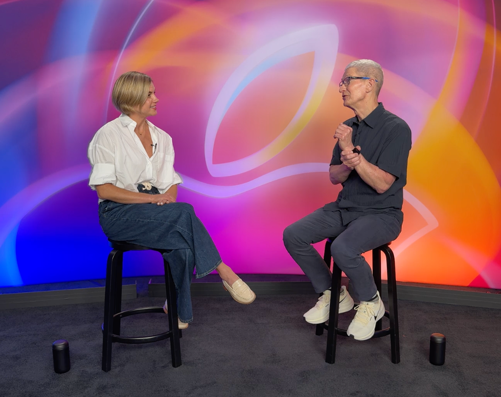 liz plosser and apple ceo tim cook