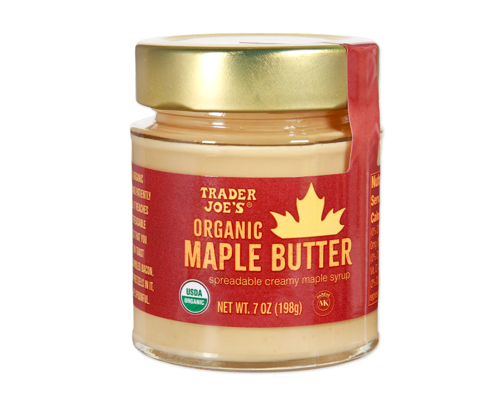 trader joes organic maple butter