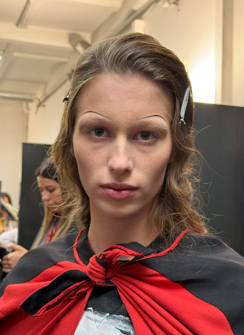 backstage model beauty