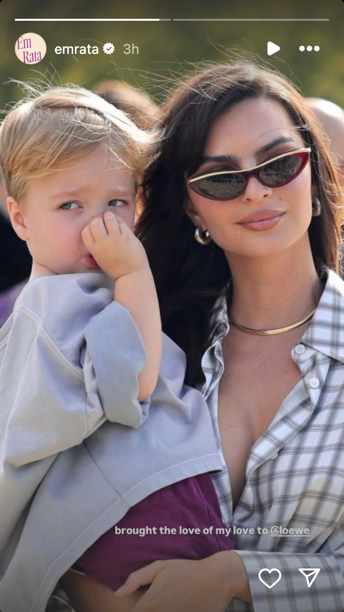 emily ratajkowski and son sylvester