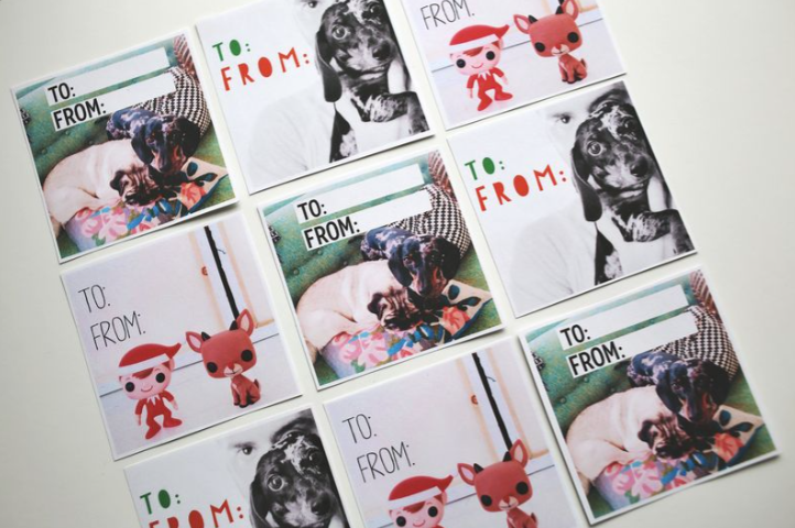 diy instagram gift tags