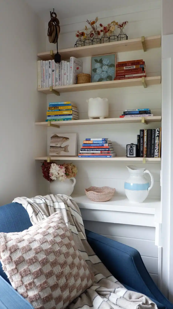 cozy reading nook