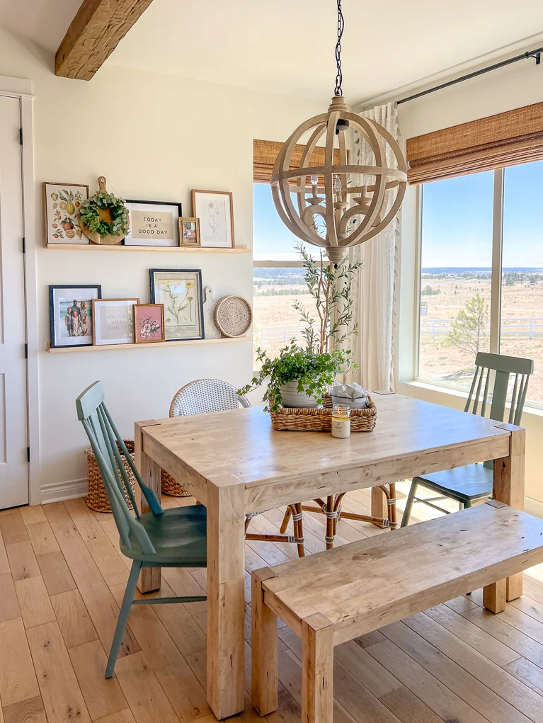 sunny dining nook