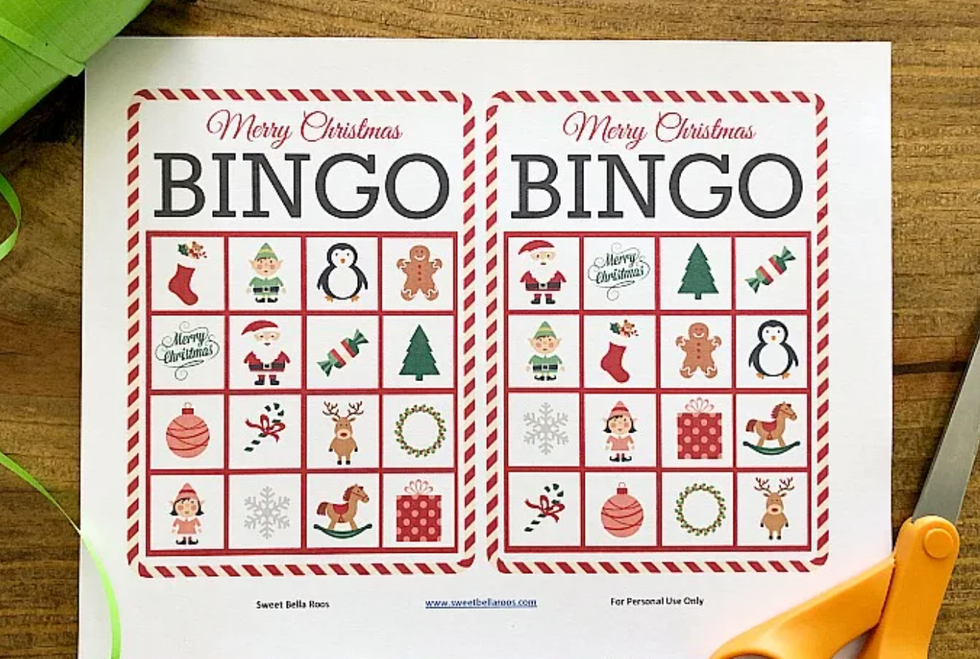 christmas bingo grace and good eats