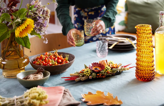 lego thanksgiving centerpiece