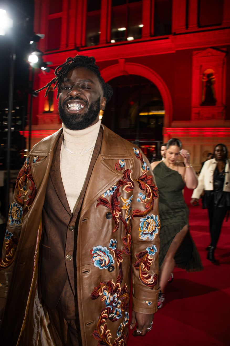 At The Fashion Awards, Kojey Radical Has Reasons to Smile