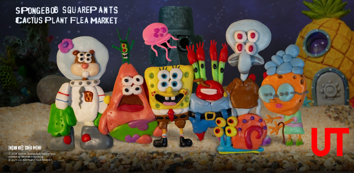 Uniqlo UT x SpongeBob x Cactus Plant Flea Market | Hypebeast