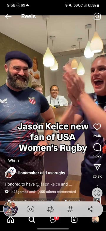 ilona maher and jason kelce