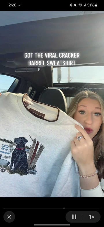 cracker barrel sweatshirt