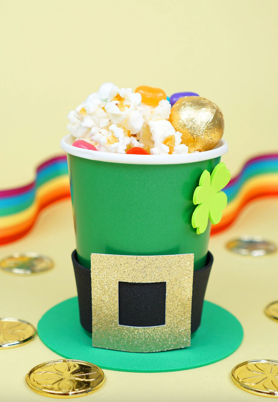 st patricks day treat cups