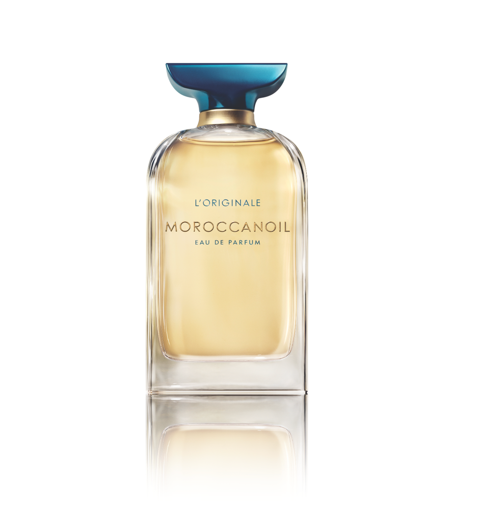 fragrance bottle of moroccanoil eau de parfum