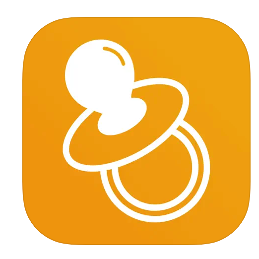 icon representing a pacifier that is the logo for the sound sleeper baby app