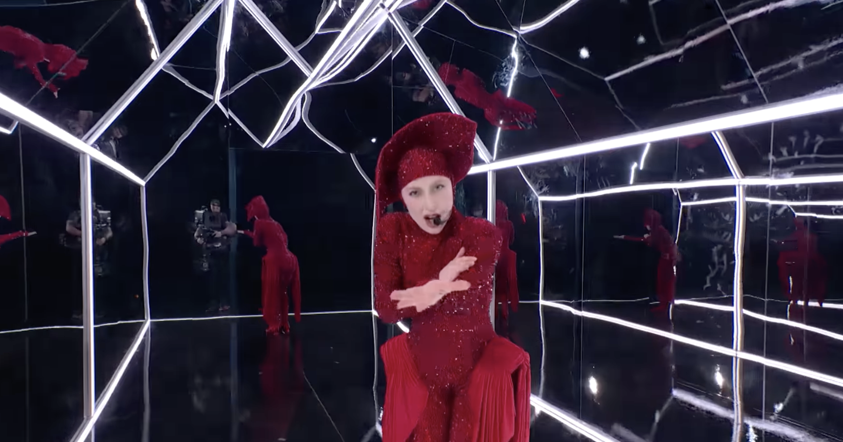 Lady Gaga Brings <i>Mayhem<i/> to <i>SNL<i/> in Diamonds, Sequins, and Gemstones