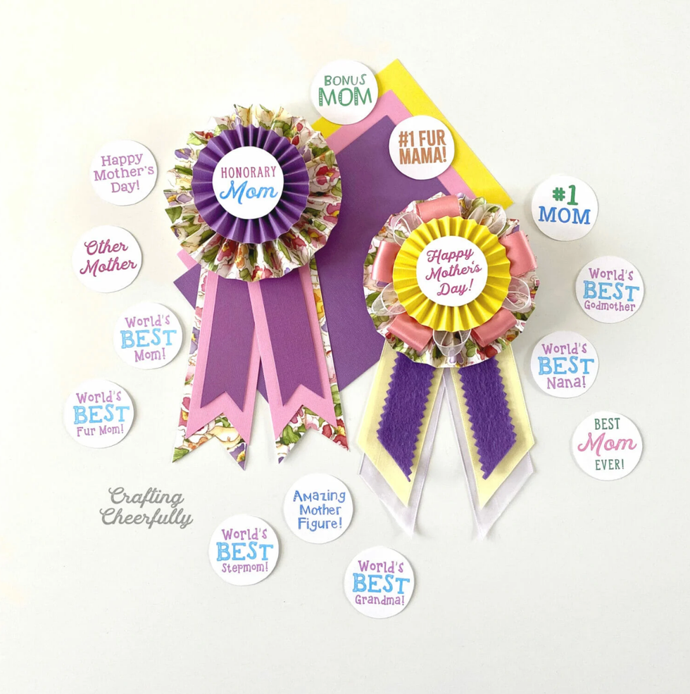 diy mother's day awards
