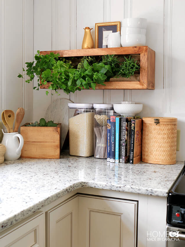kitchen herb garden