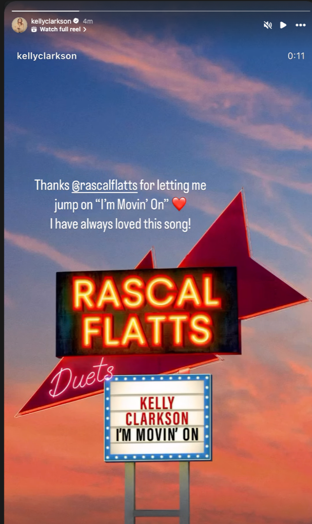 kelly clarkson instagram
