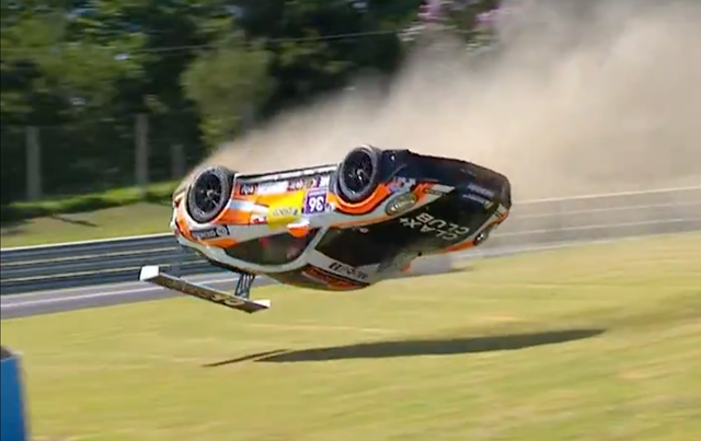 Porsche Cup Brazil Driver Catches Major Air in Scary Qualifying Crash