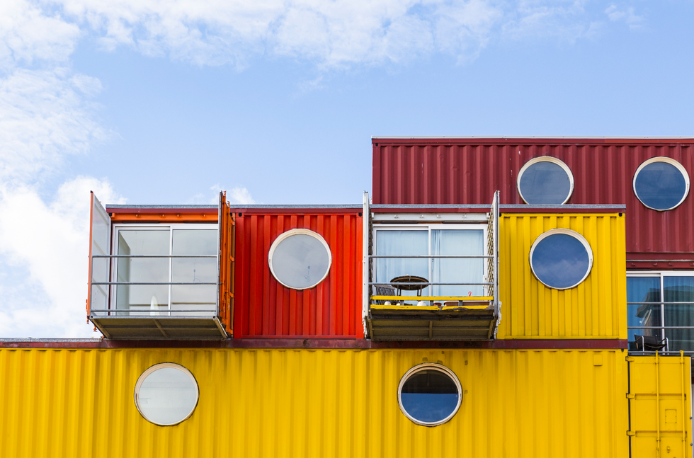 shipping container home