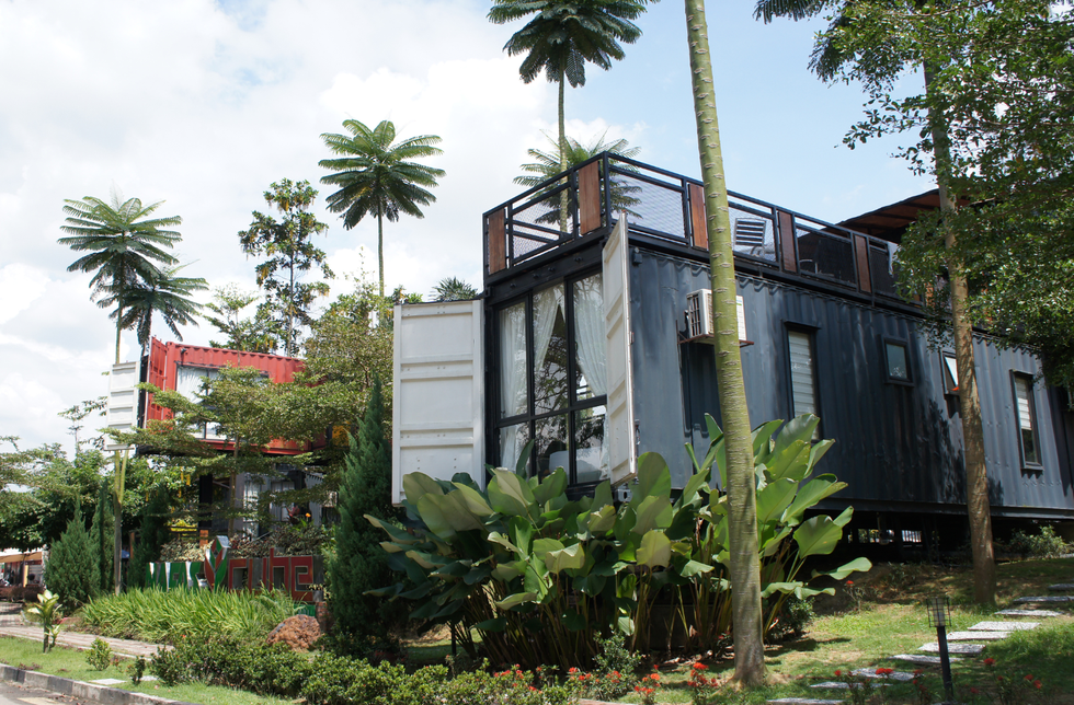 shipping container home