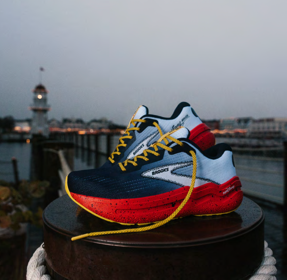 brooks x run disney collaboration mickey running shoes