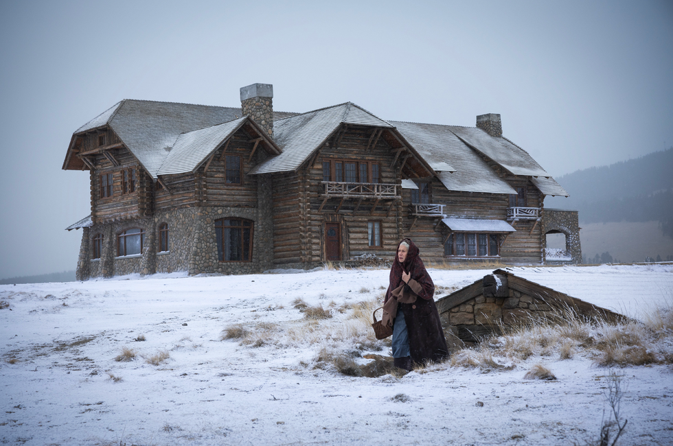 helen mirren as cara in season 2, episode 2 of 1923 streaming on paramount+