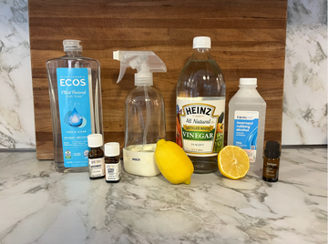 homemade cleaning sprays