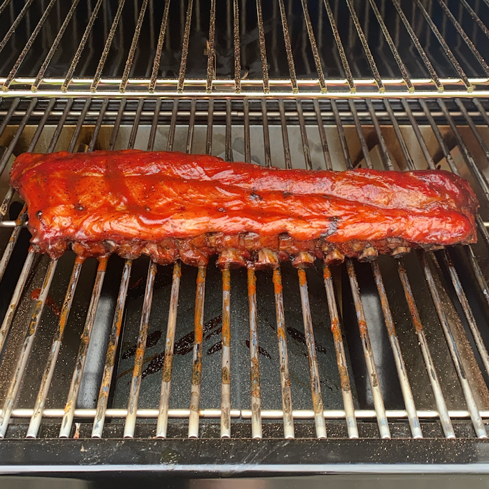 ribs on a grill ribs on a grill