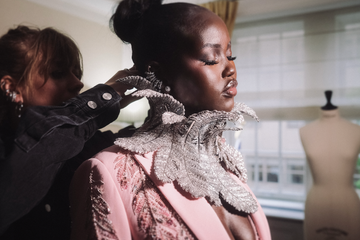 adut in feathers