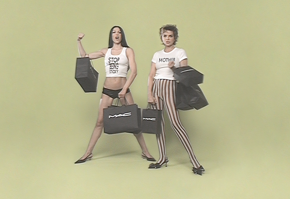 amelia gray hamlin lisa rinna mac campaign