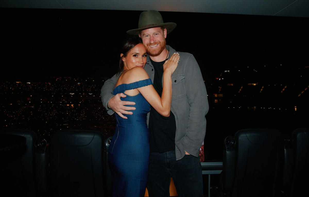 Duchess Meghan and Prince Harry Saddle Up for Beyoncé’s L.A. Tour Stop