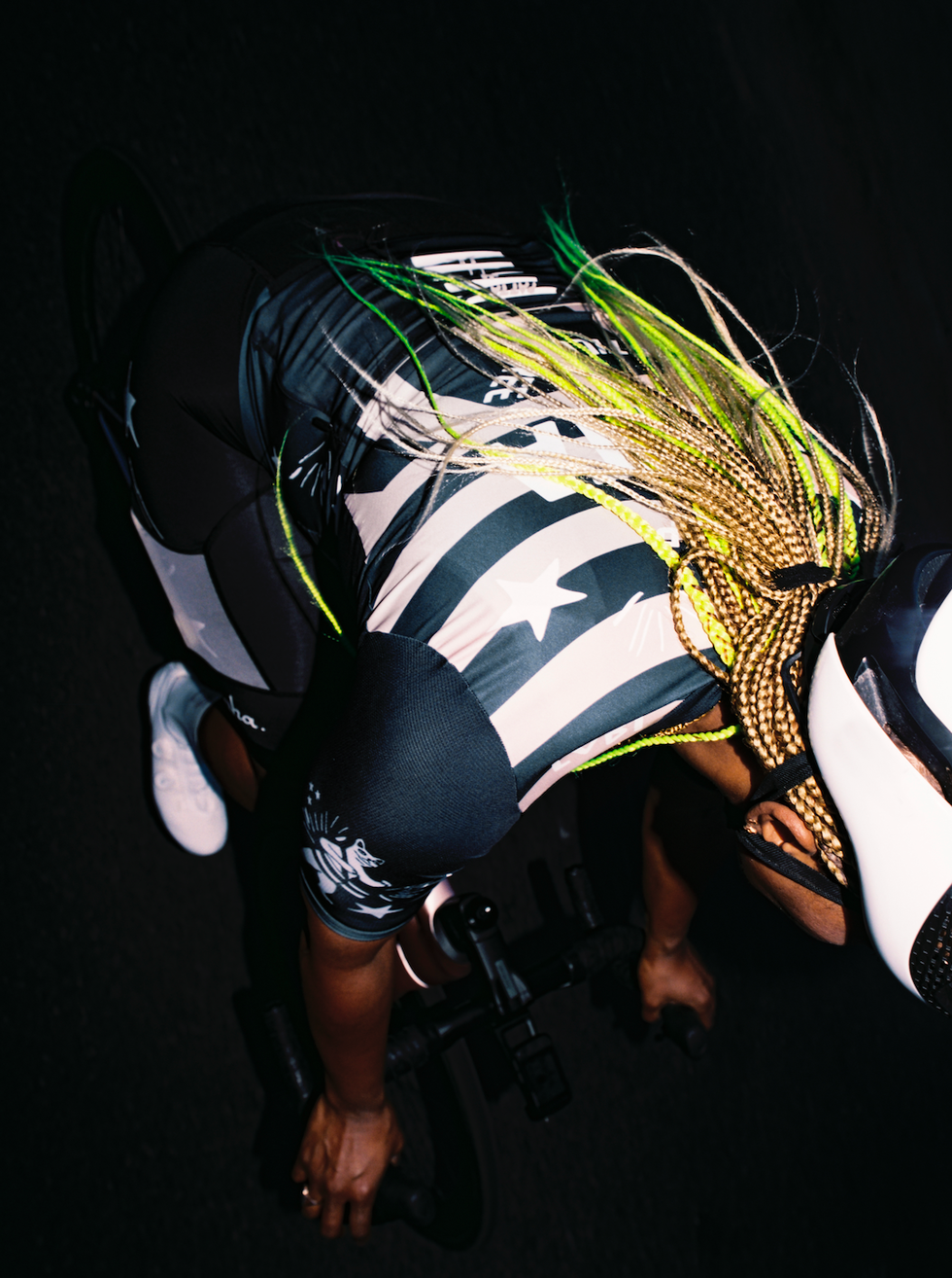 Campaign images of the Rapha and Patta collection from 2025