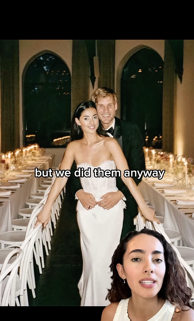 una captura de pantalla del video deepfake