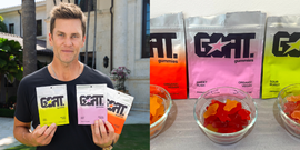 tom brady holding gummies