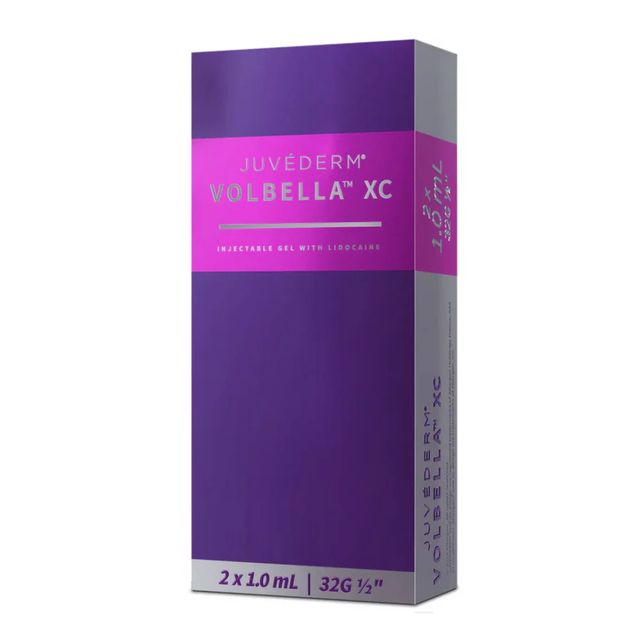 product packaging for juvÉderm volbella xc injectable gel