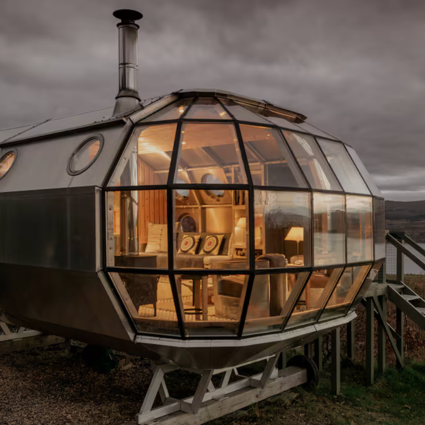 unique and secluded airship with breathtaking highland views unique and secluded airship with breathtaking highland views