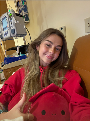 sydney towle in chemo