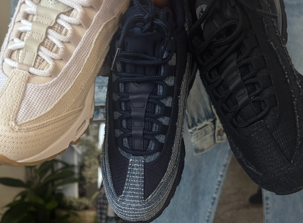 人気 ☆NIKE☆ X LEVI'S AIR MAX 95 BLACK Levi's x Nike Air Max 95 | Summer 2025 Drop – arts - rec