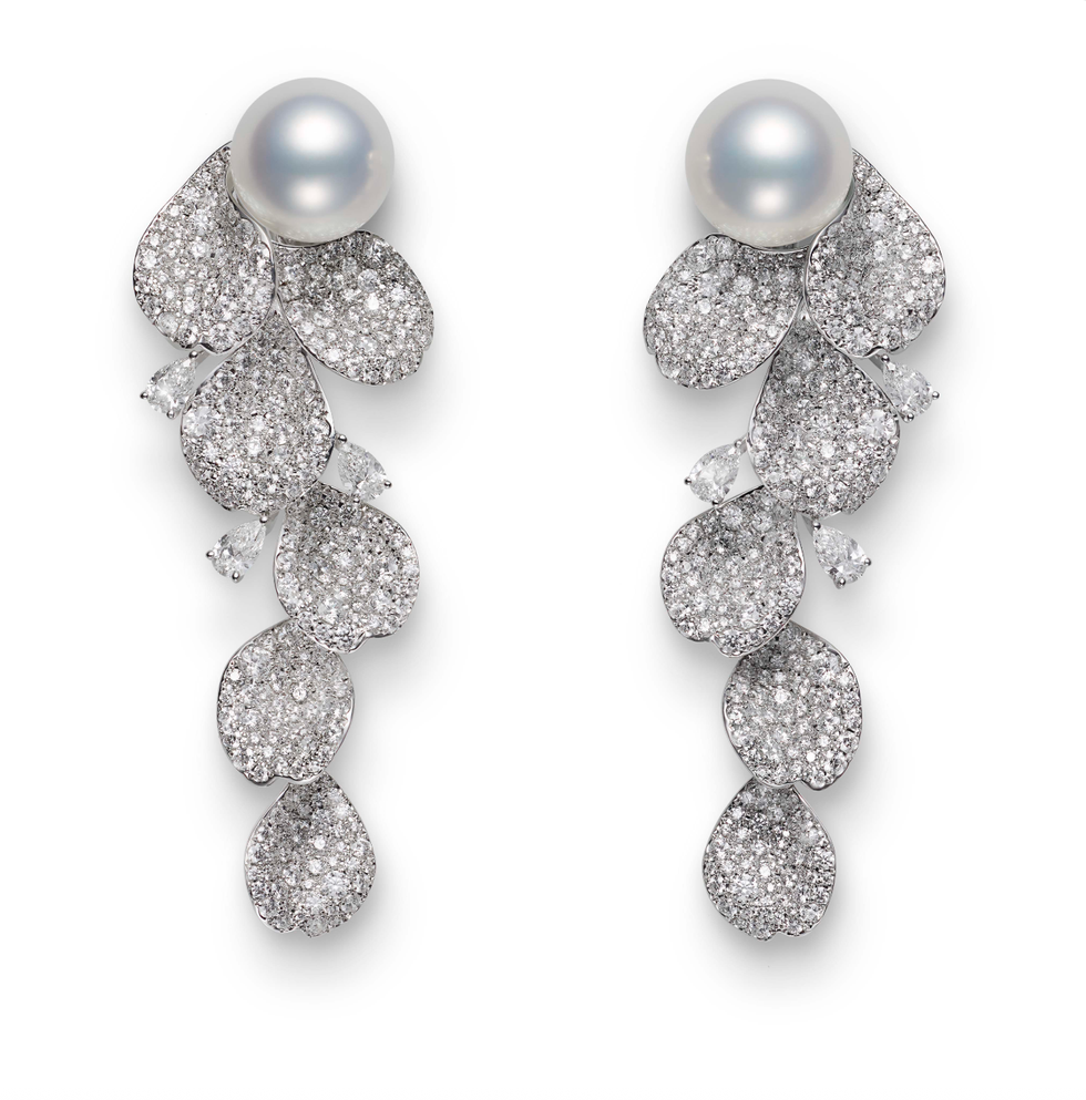 mikimoto high jewelry earrings