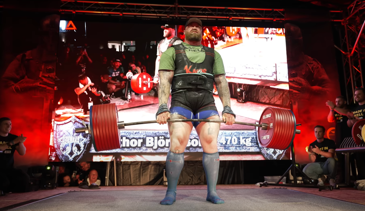 Hafthor Björnsson Just Deadlifted a World Record 505kg – and He’s Not Done Yet