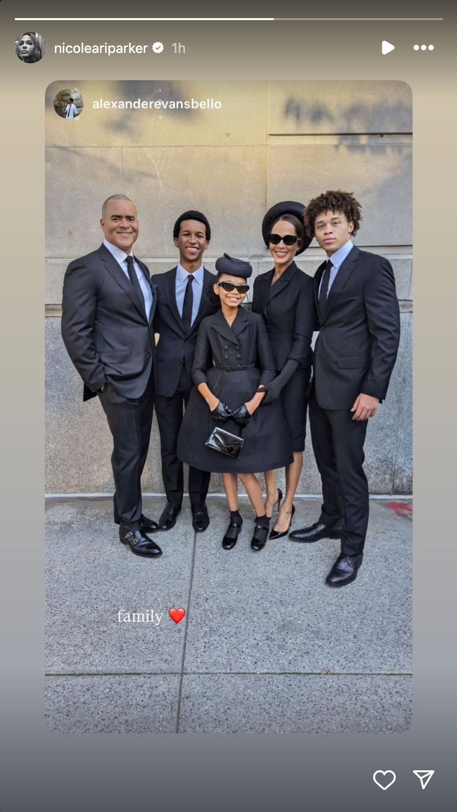 and just like that nicole ari parker repost